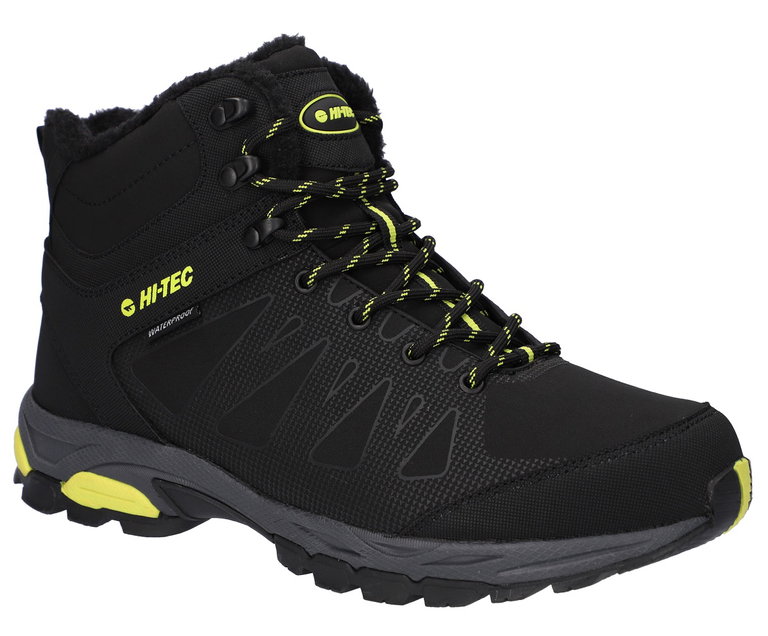 Hi-Tec Wanderschuhe Raven Insulated WP (wasserdicht, gefüttert) dunkelgrau/schwarz Herren